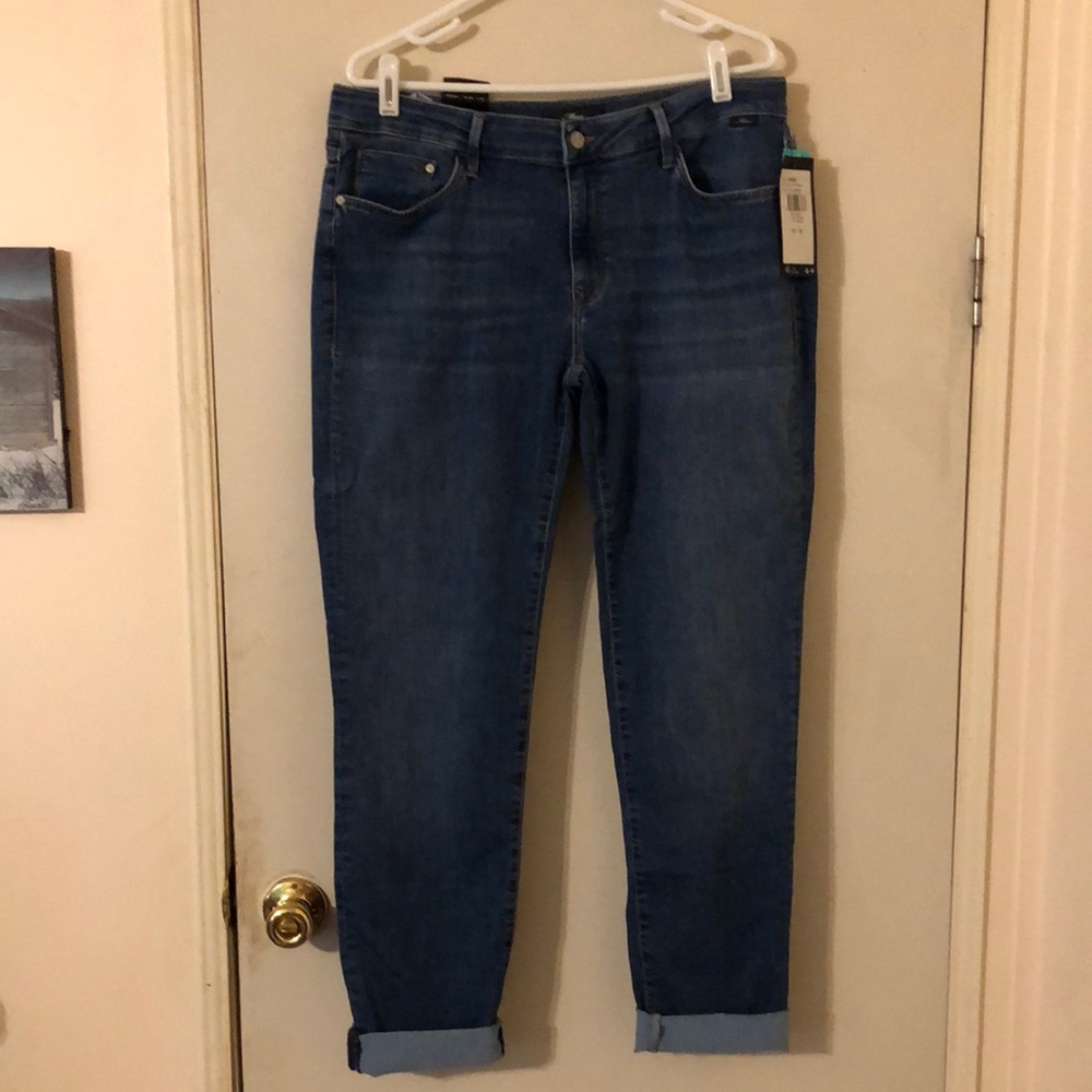 Mavi Blue Ankle Cropped Jeans